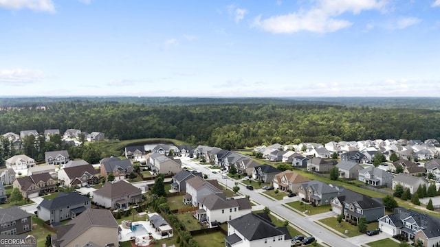 703 Burch Creek Dr, Grovetown, GA 30813 - aerial overview of property's location with nearby suburban area