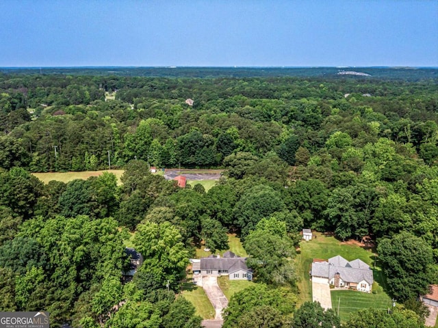30 Court S, Ellenwood, GA 30294 - aerial view of property's location with a heavily wooded area