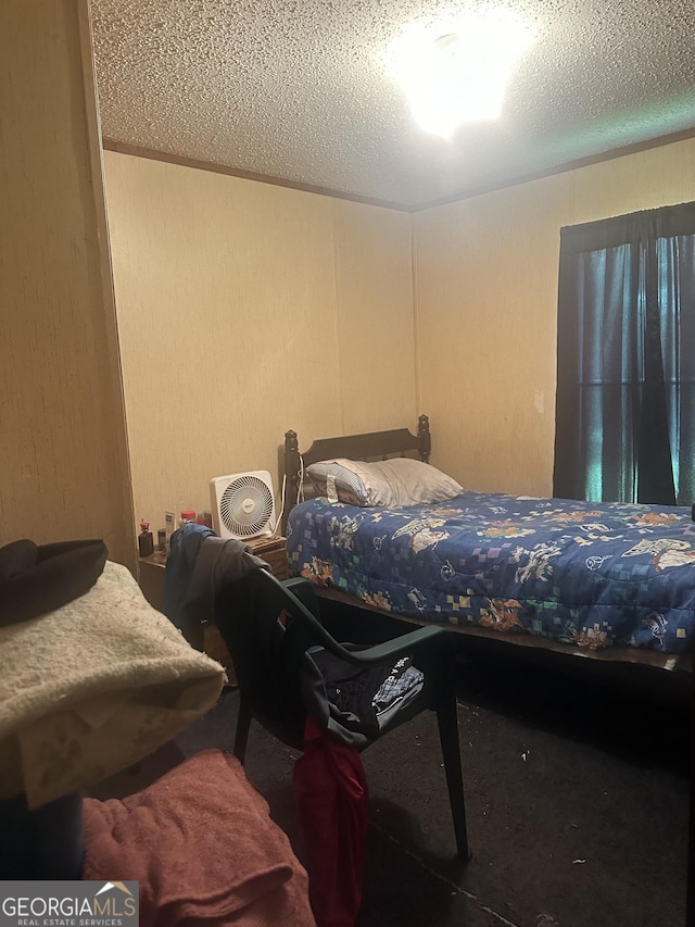 94 Payne Ln, Carnesville, GA 30521 - bedroom with a textured ceiling