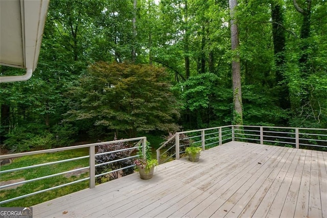 4766 Jamerson Forest Cir, Marietta, GA 30066 - view of wooden deck