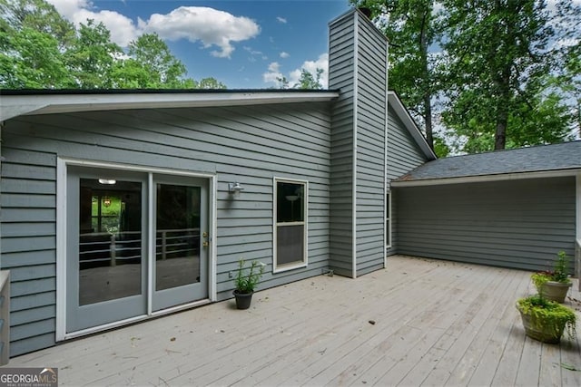 4766 Jamerson Forest Cir, Marietta, GA 30066 - view of wooden terrace