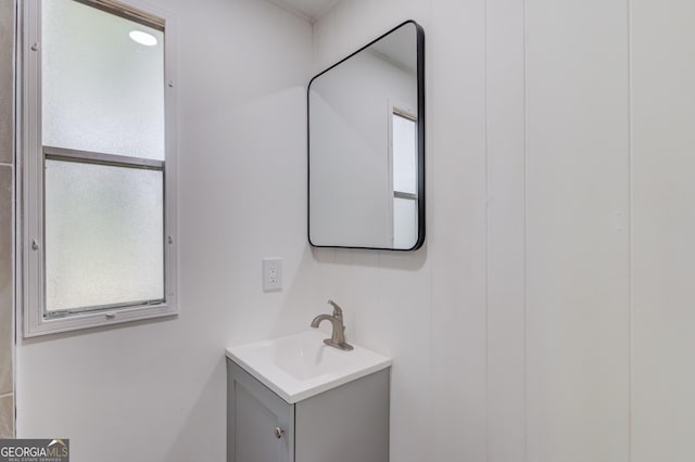 2526 Bald Eagle Trl, Gainesville, GA 30507 - bathroom with vanity and healthy amount of natural light