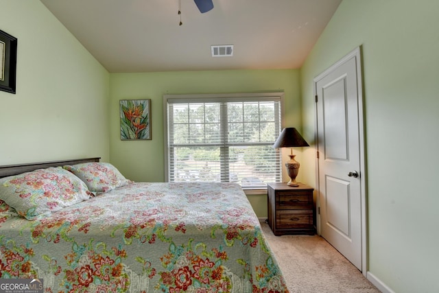 5016 Garrett Ct, Alpharetta, GA 30005 - bedroom featuring carpet floors and ceiling fan