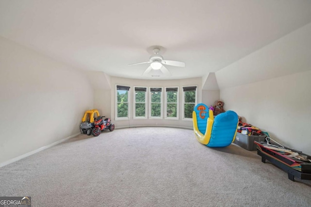 1979 Alcovy Shoals Blf, Lawrenceville, GA 30045 - game room with carpet and ceiling fan