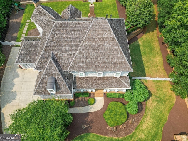 900 Crabapple Hl, Milton, GA 30004 - view from above of property