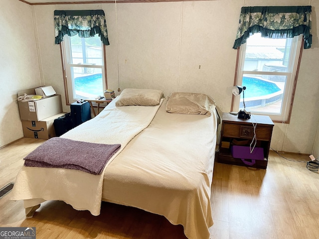 36 Ocean View St, Woodbine, GA 31569 - bedroom featuring wood finished floors