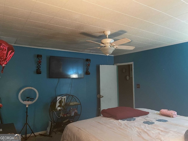 2722 Alden St, Macon, GA 31206 - bedroom featuring a ceiling fan