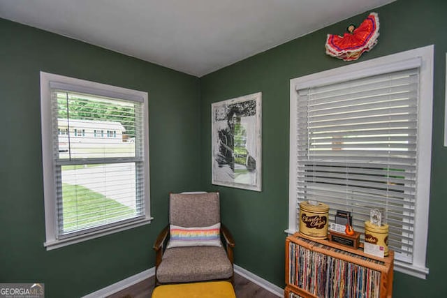 120 Chambers Ave, Cornelia, GA 30531 - sitting room with wood finished floors and baseboards