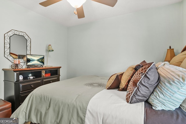 507 Hunterian Pl, Newnan, GA 30265 - bedroom featuring ceiling fan