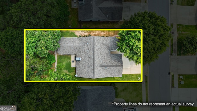 507 Hunterian Pl, Newnan, GA 30265 - view of subject property featuring property parcel outlined