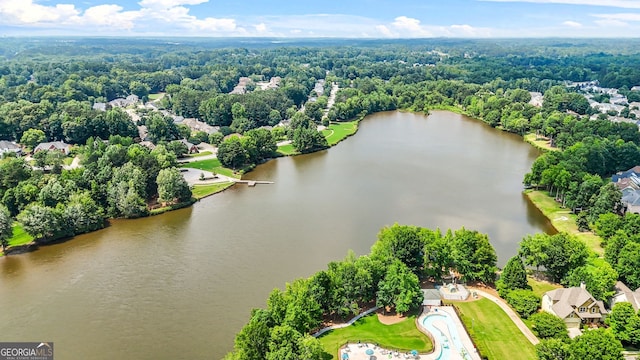 507 Hunterian Pl, Newnan, GA 30265 - aerial view of a nearby body of water