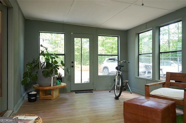 5419 Lake Dr, Douglasville, GA 30135 - sunroom / solarium with french doors
