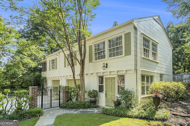 1821 N Rock Springs Rd NE, Atlanta, GA 30324 - view of front of house with a gate