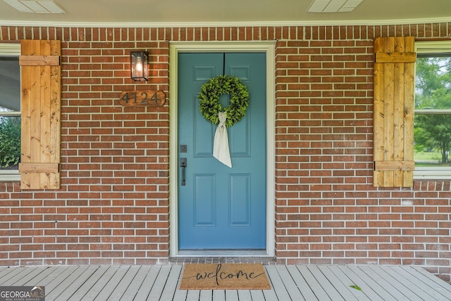 4124 W Rd, Blackshear, GA 31516 - entrance to property featuring brick siding