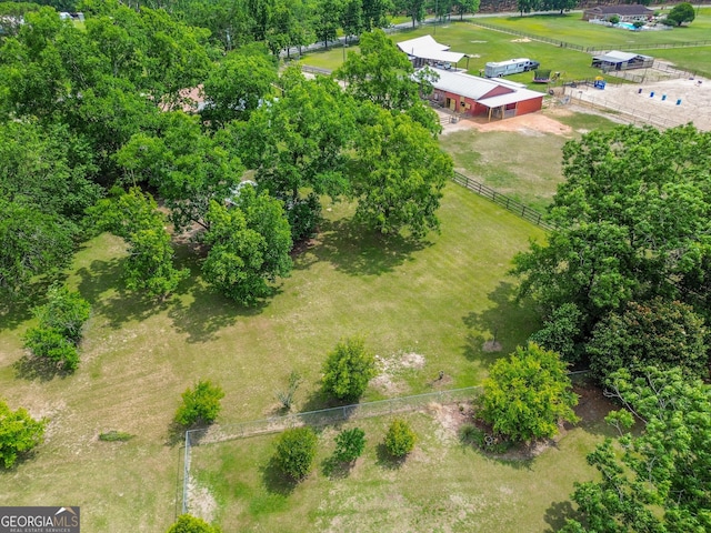 4124 W Rd, Blackshear, GA 31516 - aerial view of sparsely populated area