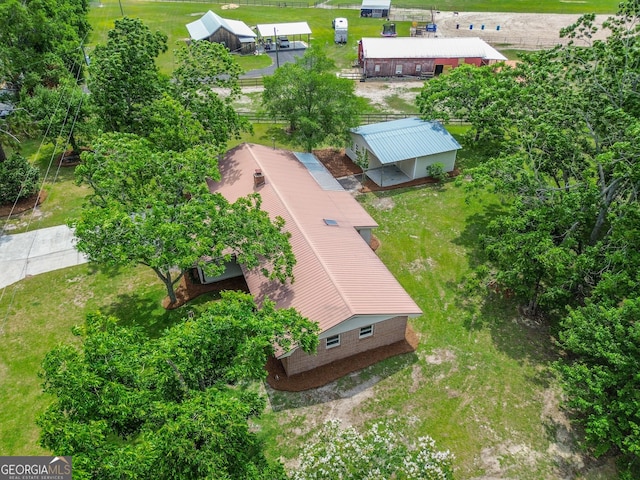 4124 W Rd, Blackshear, GA 31516 - aerial view of property and surrounding area