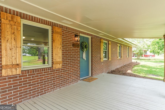 4124 W Rd, Blackshear, GA 31516 - view of wooden deck
