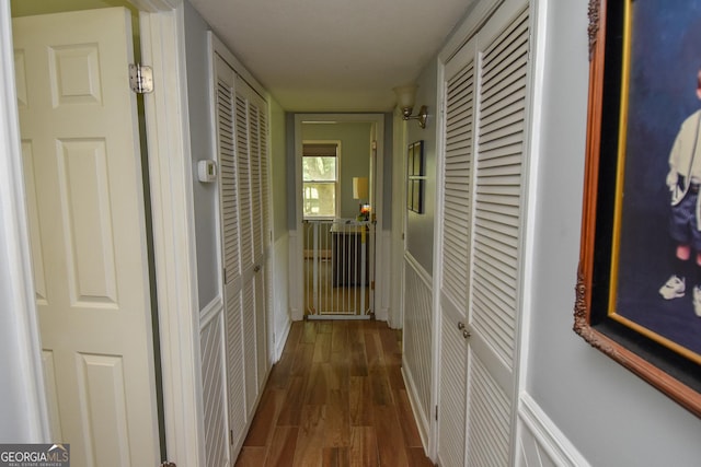 2048 Swint Rd, Griffin, GA 30224 - hallway with wood finished floors