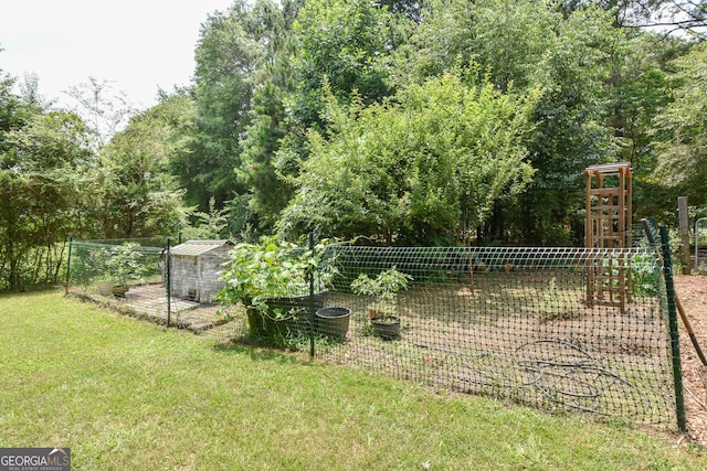2048 Swint Rd, Griffin, GA 30224 - view of yard featuring a garden