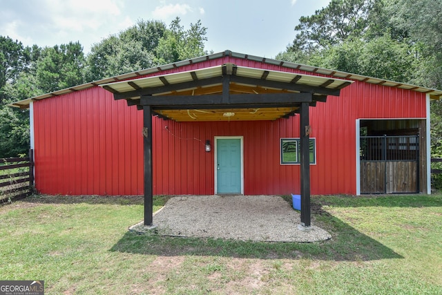 2048 Swint Rd, Griffin, GA 30224 - view of front facade featuring an outbuilding and an exterior structure
