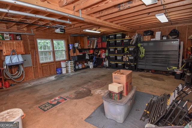 2048 Swint Rd, Griffin, GA 30224 - garage featuring a garage door opener