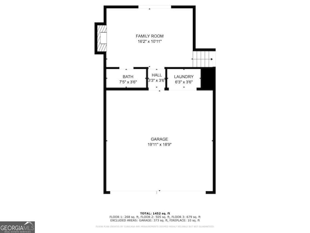 2105 Sandtree Ct SW, Atlanta, GA 30331 - view of floor plan / room layout