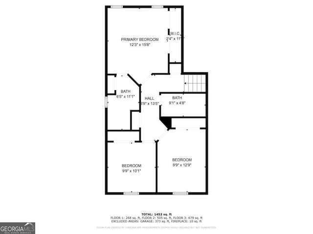 2105 Sandtree Ct SW, Atlanta, GA 30331 - view of property floor plan