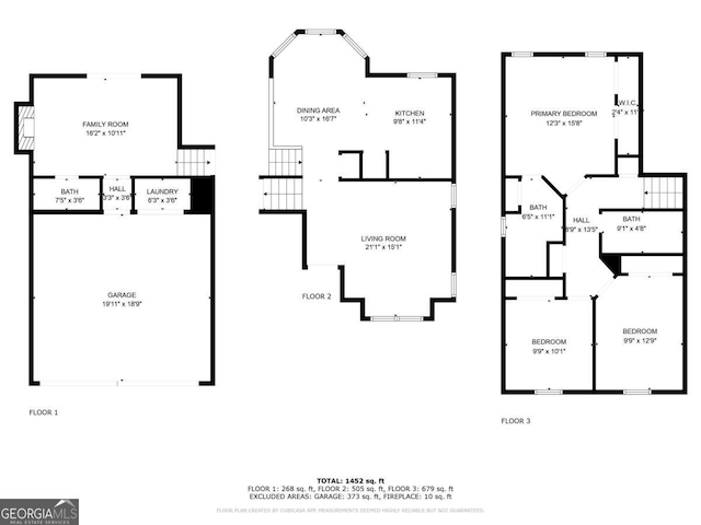 2105 Sandtree Ct SW, Atlanta, GA 30331 - view of home floor plan