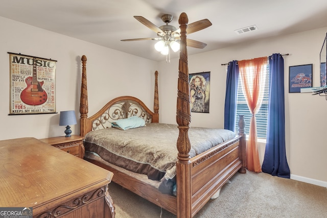 3929 Makeover Ct Unit 0, Atlanta, GA 30349 - bedroom with carpet, ceiling fan, and baseboards