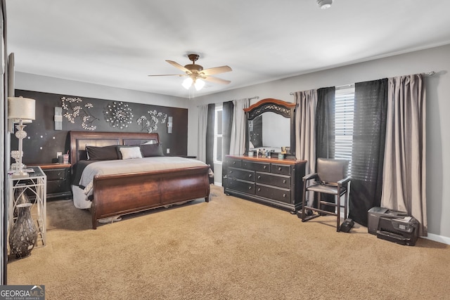 3929 Makeover Ct Unit 0, Atlanta, GA 30349 - carpeted bedroom with a ceiling fan
