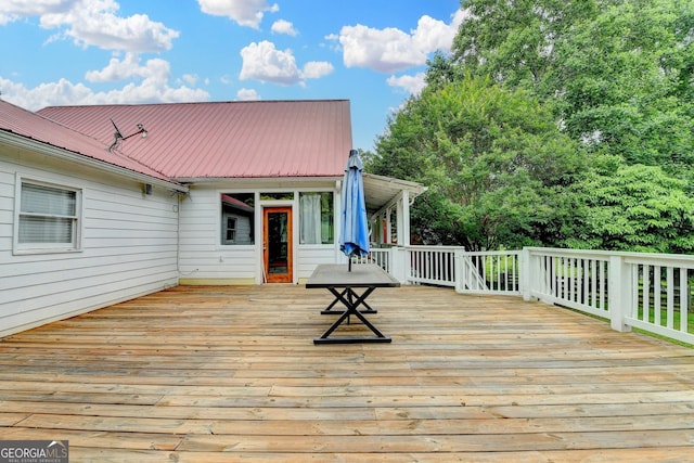 1365 Lower Creighton Rd, Cumming, GA 30028 - view of deck