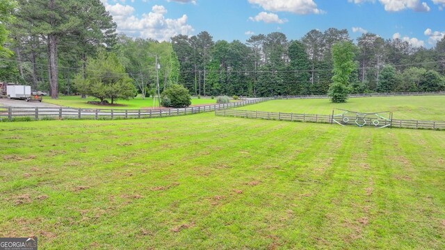 1365 Lower Creighton Rd, Cumming, GA 30028 - view of yard with a view of countryside