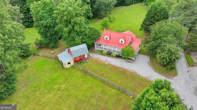 1365 Lower Creighton Rd, Cumming, GA 30028 - view from above of property