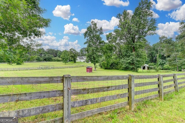 1365 Lower Creighton Rd, Cumming, GA 30028 - view of yard with a view of rural / pastoral area