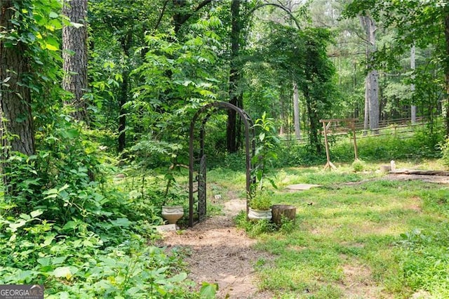 76 Beech Creek Cir, Winder, GA 30680 - view of tree filled area