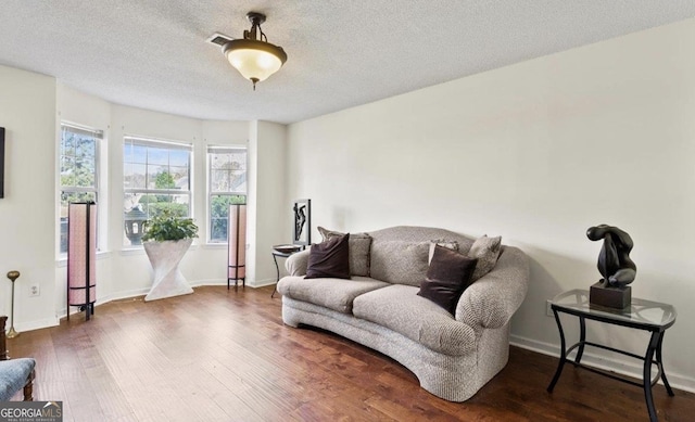 475 Cascade Rise Ct, South Fulton, GA 30331 - sitting room with wood finished floors and a textured ceiling
