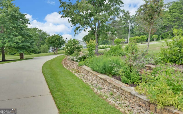 2156 Mockingbird Ln, Hiawassee, GA 30546 - view of community with a yard and view of scattered trees