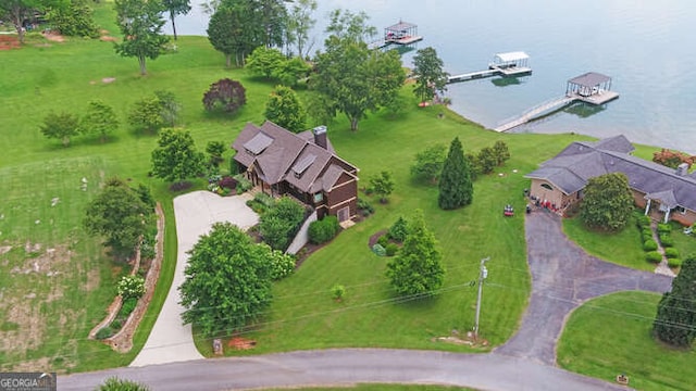 2156 Mockingbird Ln, Hiawassee, GA 30546 - bird's eye view of a nearby body of water