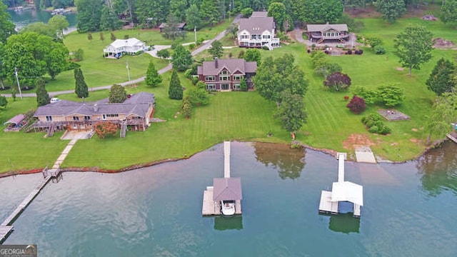 2156 Mockingbird Ln, Hiawassee, GA 30546 - bird's eye view of a nearby body of water