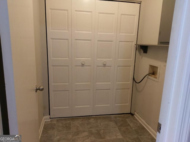 2566 Stratford Ln, Morrow, GA 30260 - washroom with baseboards and hookup for a washing machine