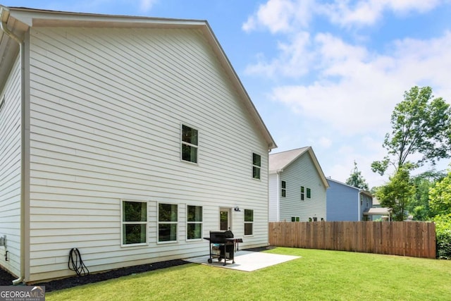 160 Winner St, Acworth, GA 30102 - back of house with a patio area