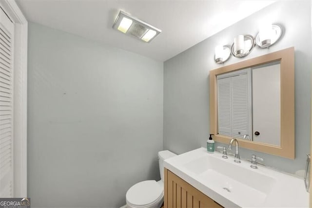 57 Cantey Pl NW, Atlanta, GA 30327 - half bath with vanity and a closet