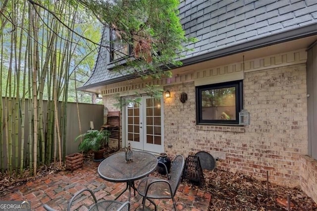 57 Cantey Pl NW, Atlanta, GA 30327 - view of patio with french doors