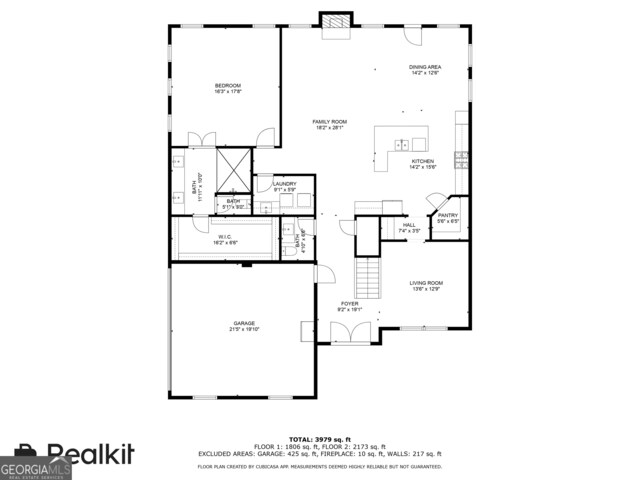 1604 Falcon Ct, Locust Grove, GA 30248 - room layout