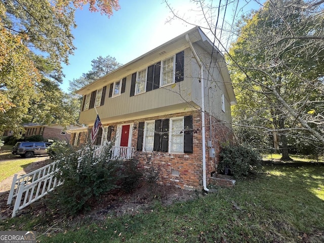 2972 Clairmont Ave, Macon, GA 31204 - colonial inspired home featuring brick siding and a front yard
