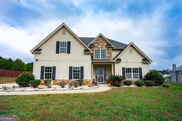 104 Hamilton Lake View Ct, Lagrange, GA 30241 - traditional home featuring stone siding
