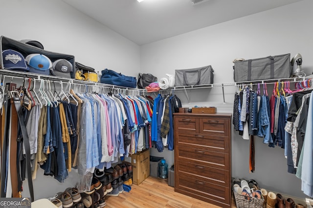 2245 Long Bow Chase, Kennesaw, GA 30144 - spacious closet featuring light wood finished floors