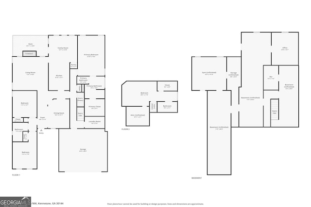 2245 Long Bow Chase, Kennesaw, GA 30144 - home floor plan