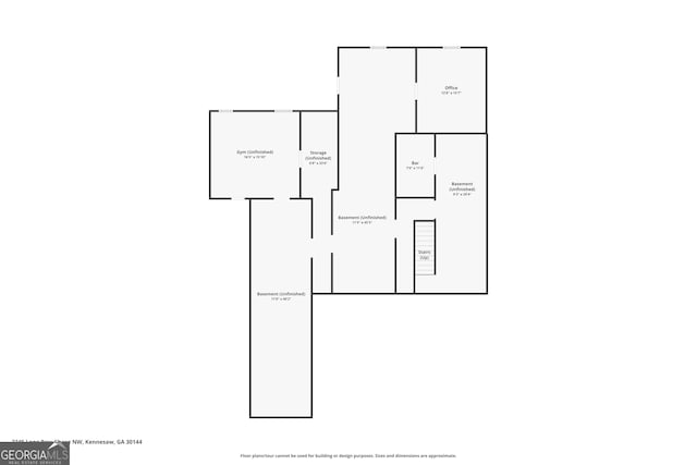 2245 Long Bow Chase, Kennesaw, GA 30144 - room layout