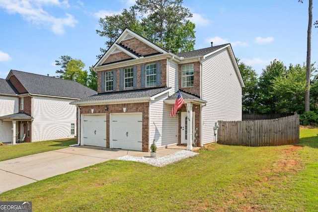 154 Stephens Mill Dr, Dallas, GA 30157 - view of front of home with a garage and driveway